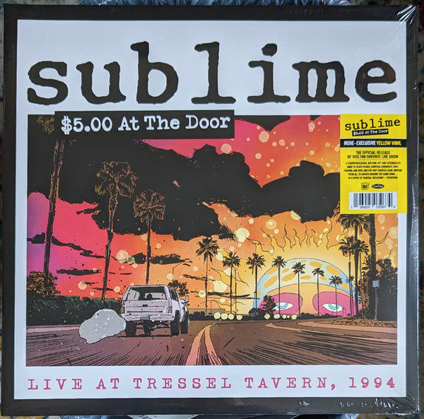 Sublime (2) : $5.00 At The Door (2xLP, Album, Yel)