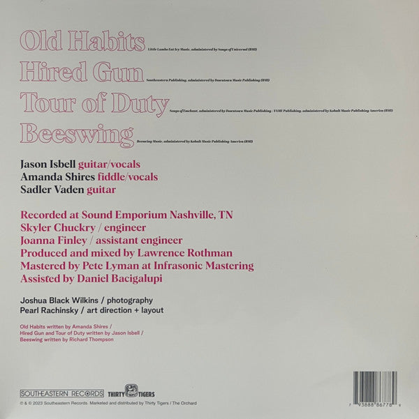 Jason Isbell & Amanda Shires : The Sound Emporium EP (12", S/Sided, EP, RSD, Etch)
