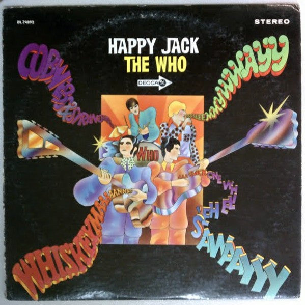 The Who : Happy Jack (LP, Album, Pin)