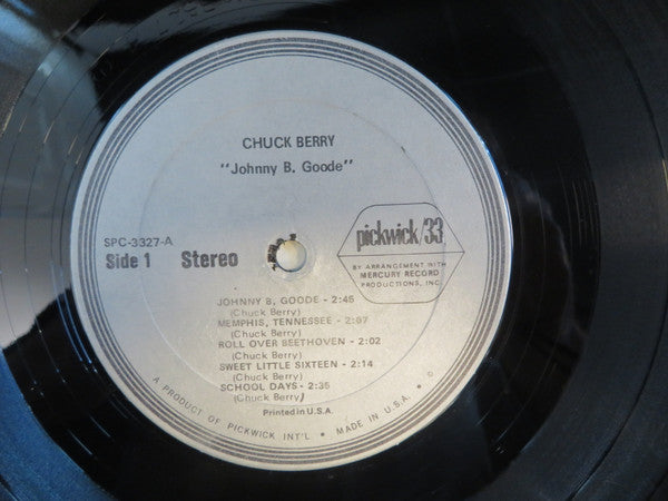 Chuck Berry : Johnny B. Goode (LP, Comp, RE)