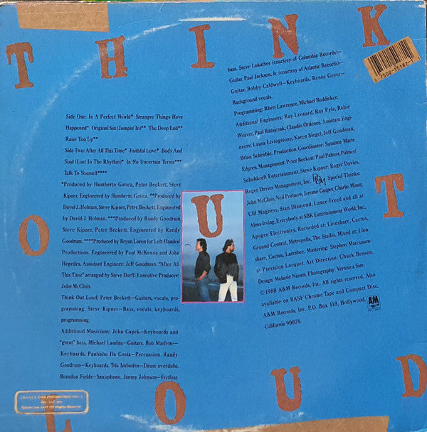 Think Out Loud : Think Out Loud (LP, Album, Promo)