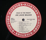 Joe Louis Walker : Cold Is The Night (LP, Album, Rai)