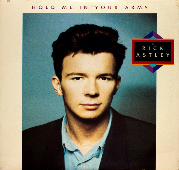 Rick Astley : Hold Me In Your Arms (LP, Album, SRC)