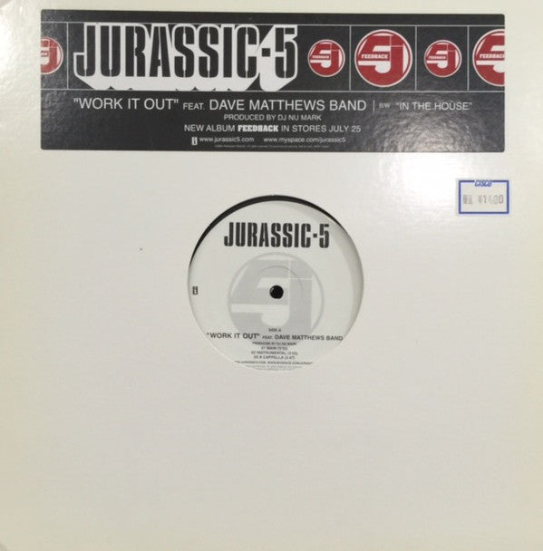 Jurassic 5 Feat. Dave Matthews Band : Work It Out (12", Promo)