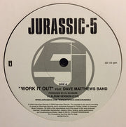 Jurassic 5 Feat. Dave Matthews Band : Work It Out (12", Promo)