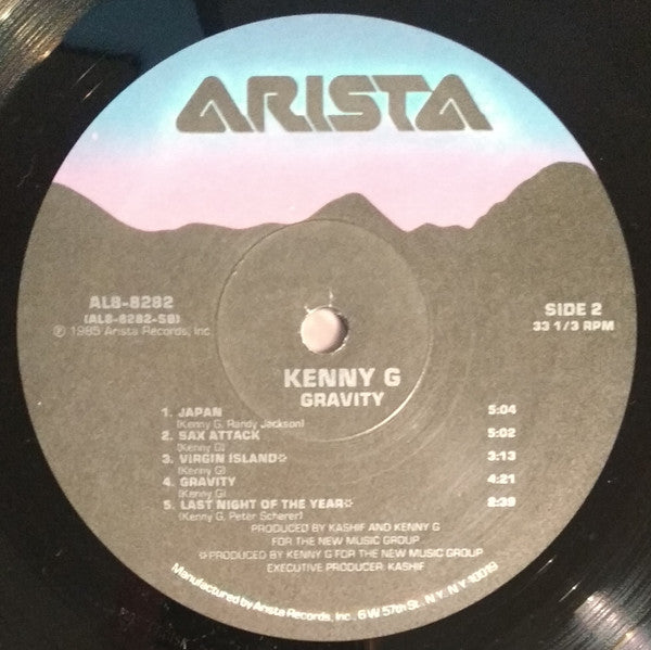 Kenny G (2) & G Force (8) : Gravity (LP, Album, Ele)