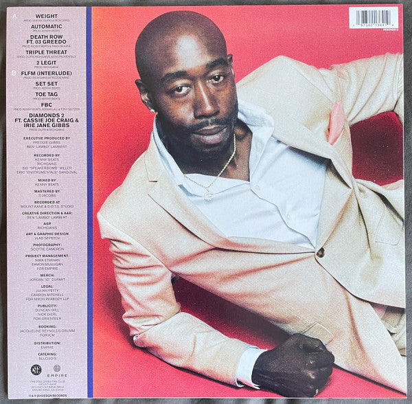 Freddie Gibbs : Freddie (LP, Album, RE)