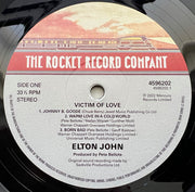Elton John : Victim Of Love (LP, Album, RE, RM, 180)