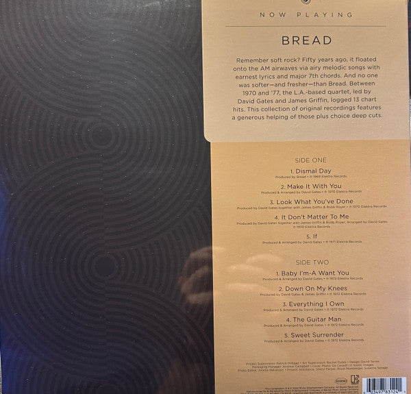 Bread : Now Playing (LP, Comp)