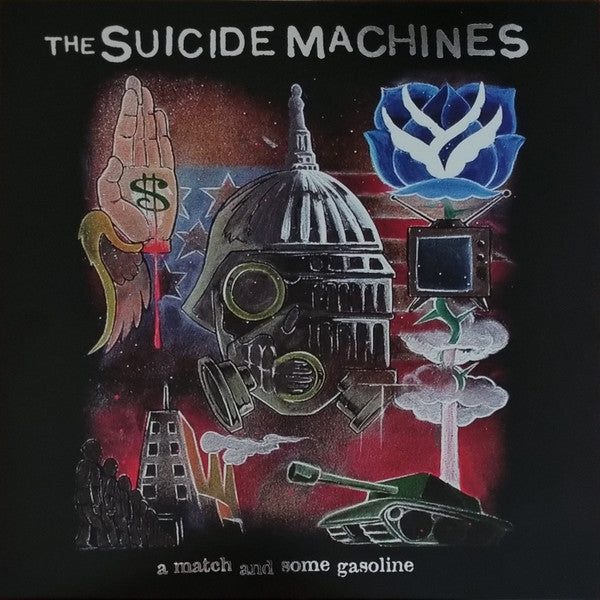 The Suicide Machines : A Match And Some Gasoline (LP, Album, Ltd, RE, RM, Cle)