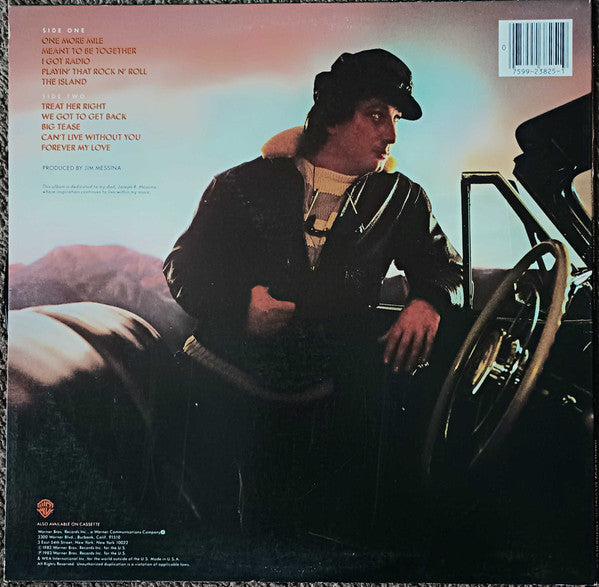 Jimmy Messina* : One More Mile (LP, Album, Jac)