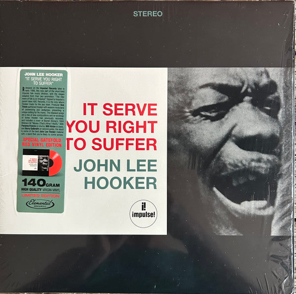 John Lee Hooker : It Serve You Right To Suffer (LP, Ltd, RE, Gat)