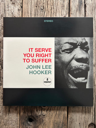 John Lee Hooker : It Serve You Right To Suffer (LP, Ltd, RE, Gat)