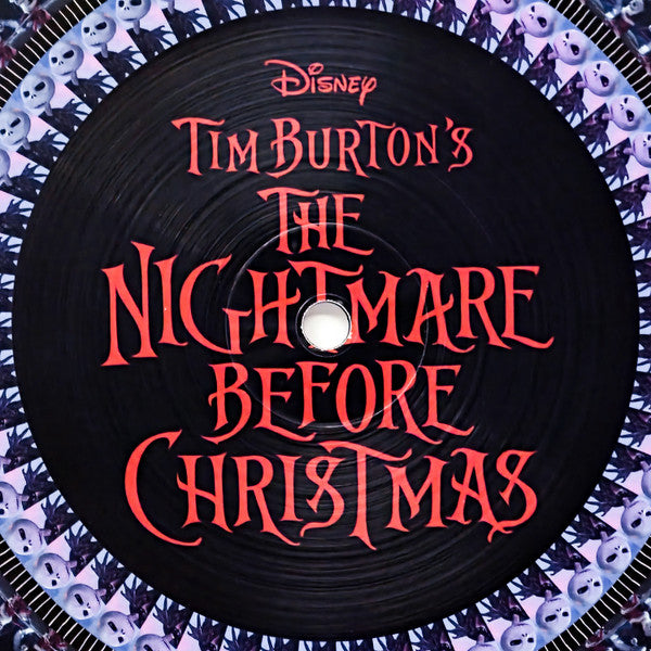 Danny Elfman : Tim Burton's The Nightmare Before Christmas (Original Motion Picture Soundtrack) (2xLP, Pic, RE, Zoe)