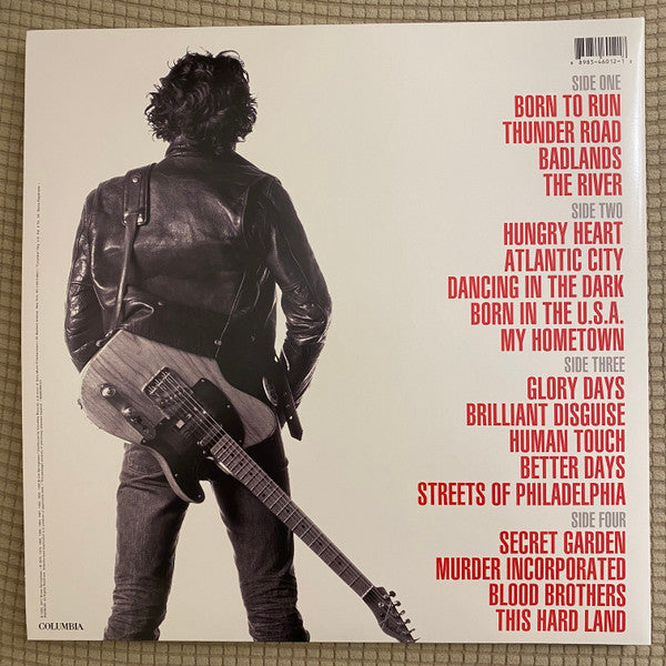 Bruce Springsteen : Greatest Hits (2xLP, Comp, Ltd, RE, RP, Red)