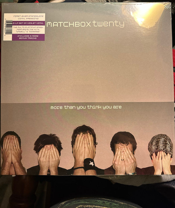 Matchbox Twenty : More Than You Think You Are (2xLP, Album, Vio)