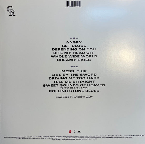 The Rolling Stones : Hackney Diamonds (LP, Album, Ltd, Whi)