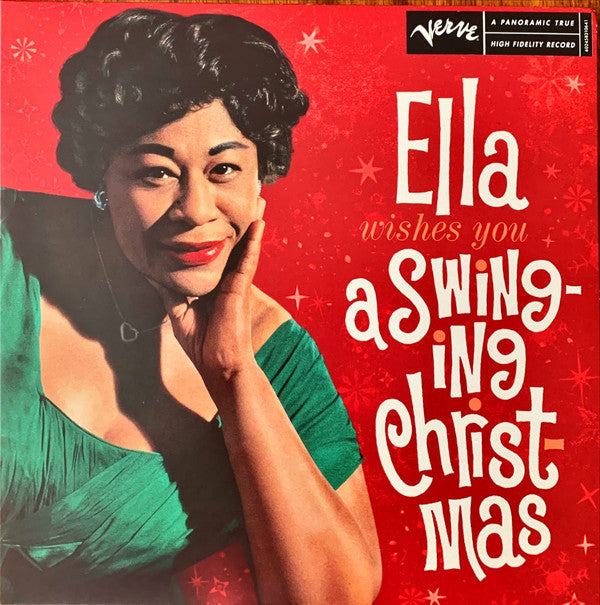 Ella Fitzgerald : Ella Wishes You A Swinging Christmas (LP, Album, Ltd, RE, Red)