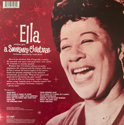 Ella Fitzgerald : Ella Wishes You A Swinging Christmas (LP, Album, Ltd, RE, Red)