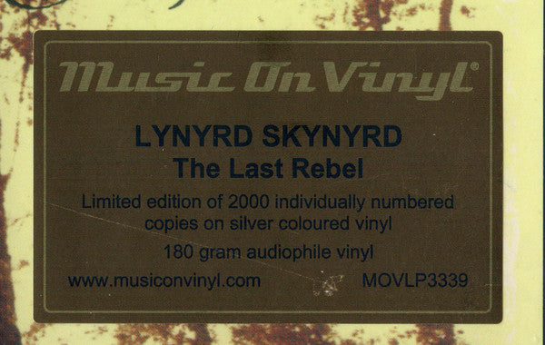 Lynyrd Skynyrd : The Last Rebel (LP, Album, Ltd, Num, RE, Sil)