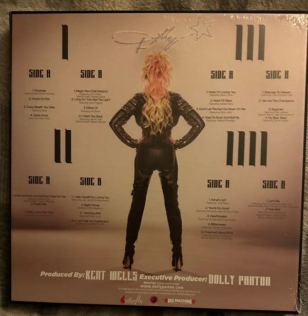 Dolly Parton : Rockstar (4xLP, Album, Dee)