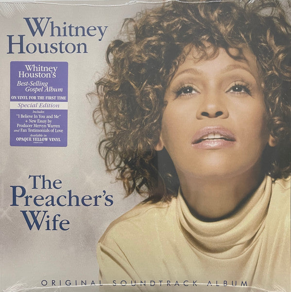 Whitney Houston : The Preacher's Wife (Original Soundtrack Album) (2xLP, RE, S/Edition, Yel)