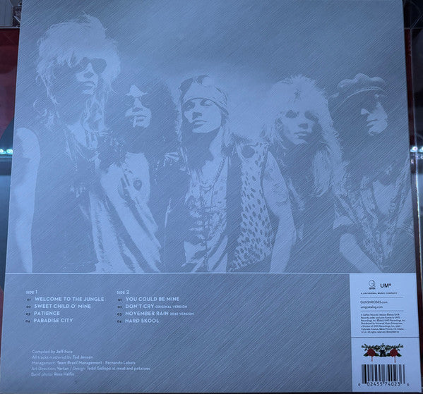 Guns N' Roses : Greatest Hits (LP, Comp, RE, Red)