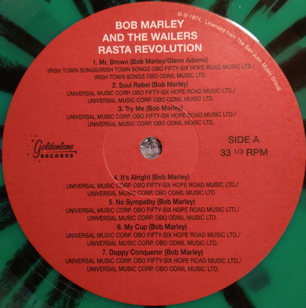 Bob Marley & The Wailers : Rasta Revolution  (LP, Album, RE, Gre)