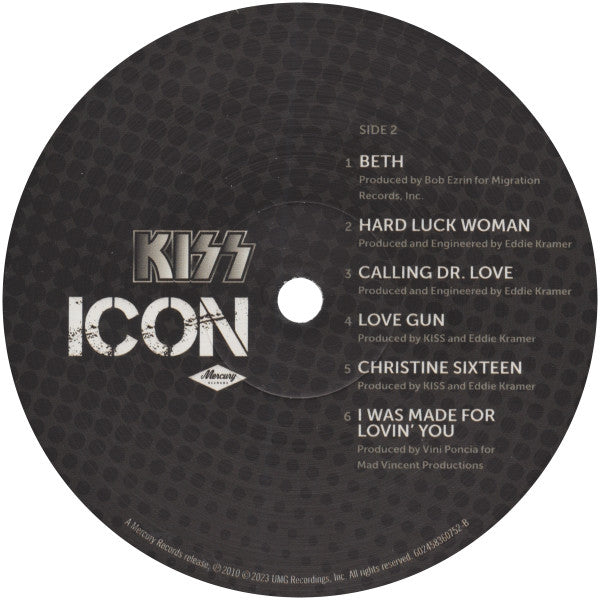 Kiss : Icon (LP, Album, Comp, RE, Sil)