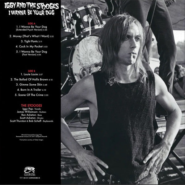 Iggy And The Stooges* : I Wanna Be Your Dog (LP, Comp, Ltd, RM, Red)
