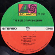 David "Fathead" Newman : The Best Of (LP, Comp, PR)