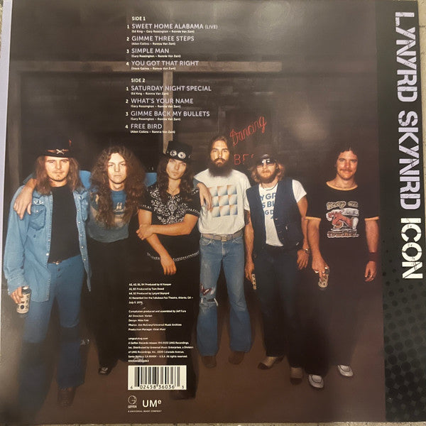 Lynyrd Skynyrd : Icon (12", Album, Comp, Blu)