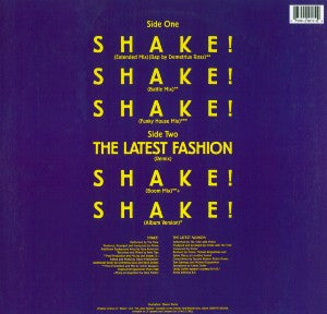 The Time : Shake! (12", Maxi)