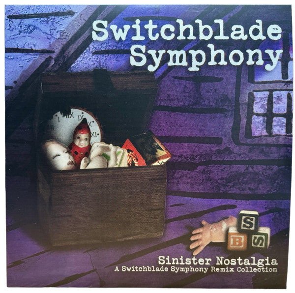 Switchblade Symphony : Sinister Nostalgia: A Switchblade Symphony Remix Collection (LP, Ltd, Pur)