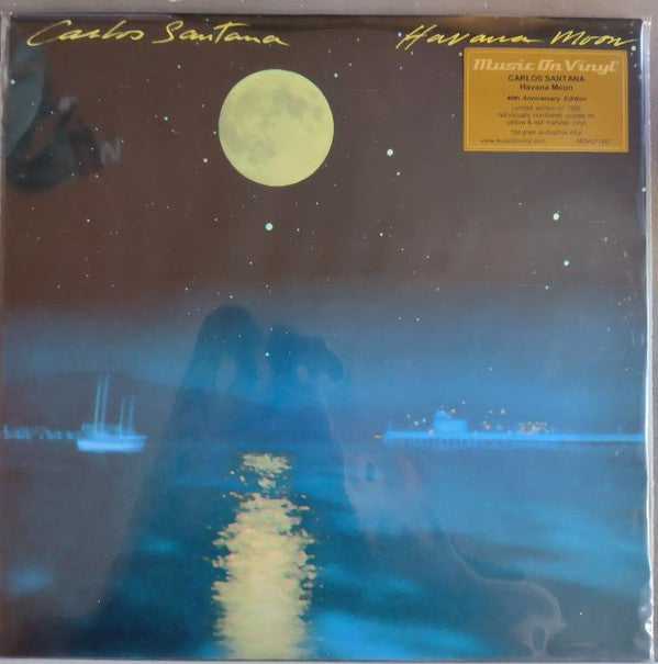 Carlos Santana : Havana Moon (LP, Album, Ltd, Num, RE, Yel)