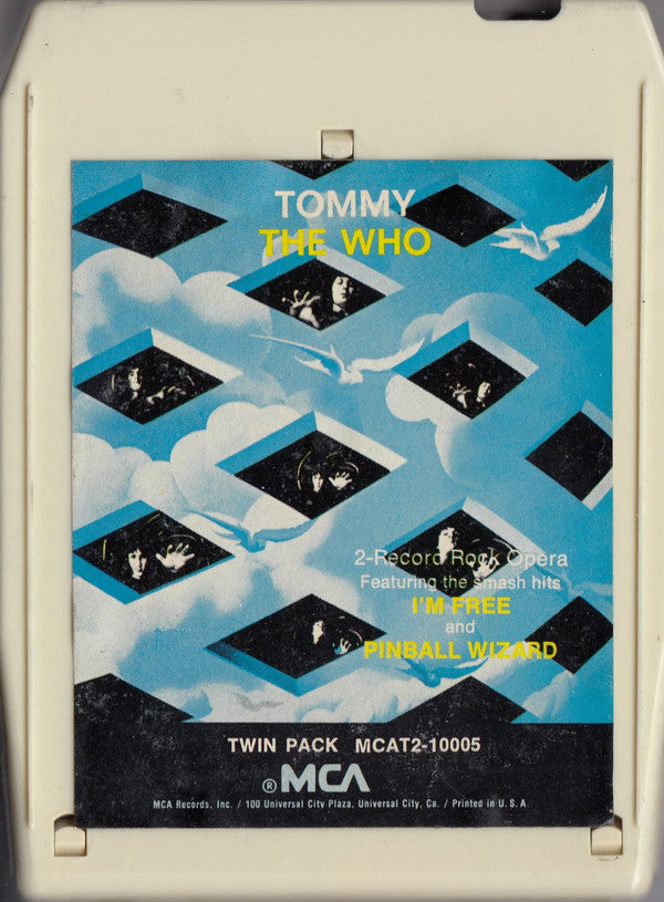 The Who : Tommy (8-Trk, Album, RE, Whi)