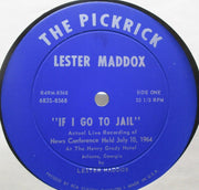 Lester Maddox (2) : If I Go To Jail (LP, Album)