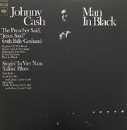 Johnny Cash : Man In Black (LP, Album, Ltd, RE, Cry)