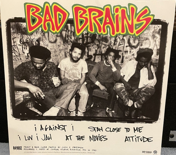 Bad Brains : Omega Sessions (12", S/Sided, EP, Ltd, RE, RM, Eme)