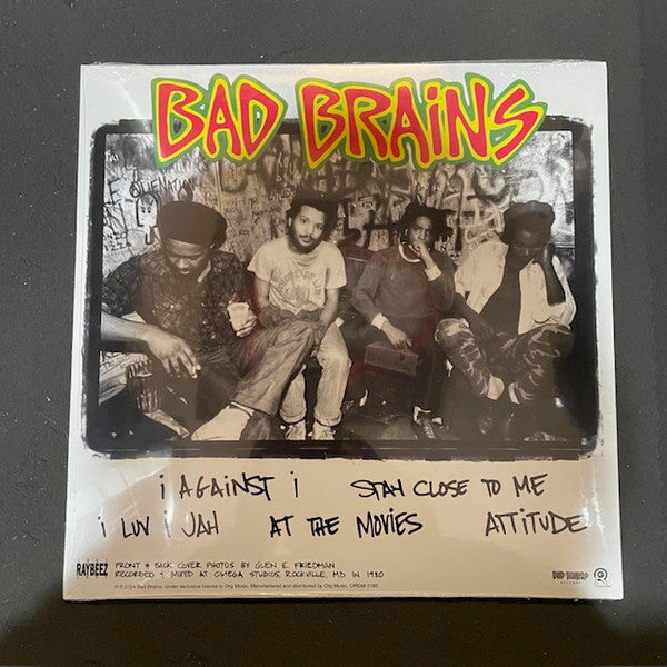 Bad Brains : Omega Sessions (12", EP, Etch, RE, Sin)