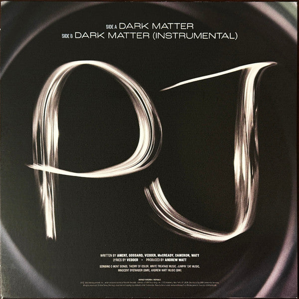Pearl Jam : Dark Matter (7", Single, Ltd, Cle)