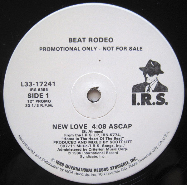 Beat Rodeo : New Love (12", Promo)