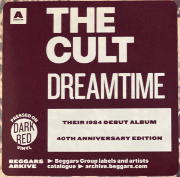 The Cult : Dreamtime (LP, Album, Ltd, RE, Red)