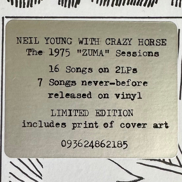 Neil Young With Crazy Horse : Dume (2xLP, Album, Ltd)