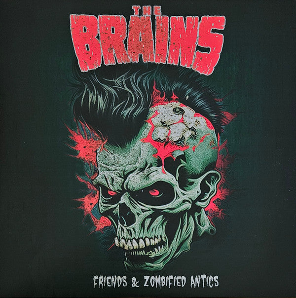 The Brains (2) : Friends & Zombified Antics (LP, Album, Ltd, Red)