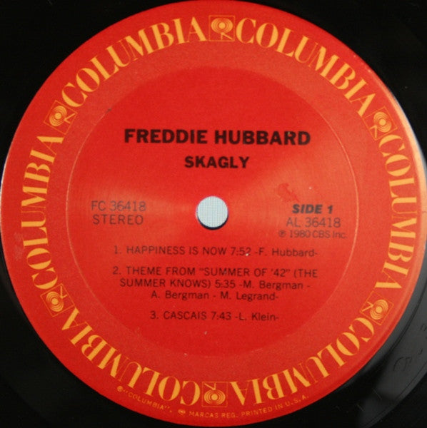 Freddie Hubbard : Skagly (LP, Album, Pit)