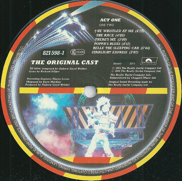 Andrew Lloyd Webber, The Original Cast* : Starlight Express (2xLP, Album, Gat)