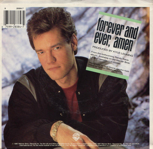 Randy Travis : Forever And Ever, Amen (7", Spe)