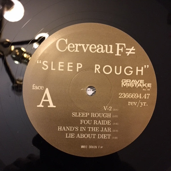 Brain F≠ : Sleep Rough (LP)