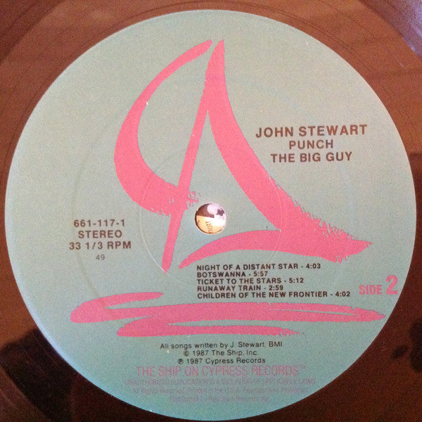 John Stewart (2) : Punch The Big Guy (LP, Album)